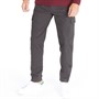Kangaroo Poo Mens Elasticated Waist Combat Trousers Charcoal