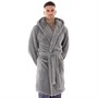 Kangaroo Poo Robes de Chambre Wellsoft Robe Homme Anthracite