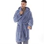 Kangaroo Poo Robes de Chambre Wellsoft Robe Homme Bleu