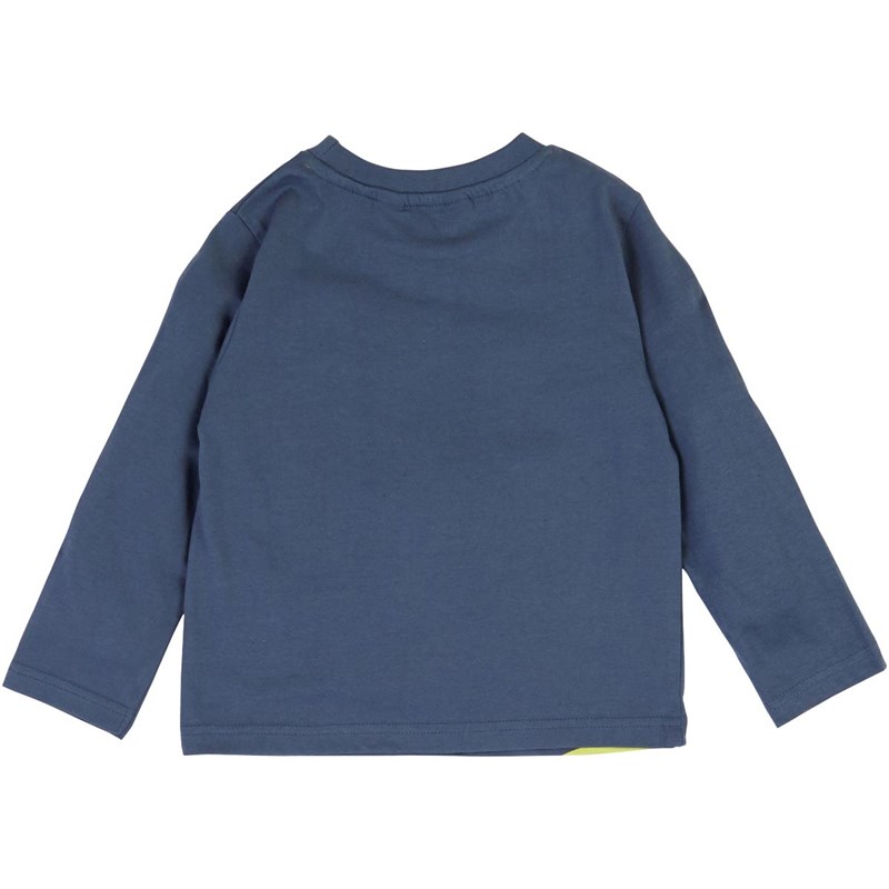 Kangaroo Poo Infant Long Sleeve Top Vintage Indigo