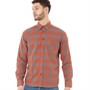 Kangaroo Poo Chemises à Manches Longues Homme Orange