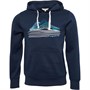 Kangaroo Poo Sweats à Capuche Homme Bleu Marine