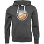 Kangaroo Poo Sweats à Capuche Homme Gris Foncé Chiné