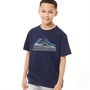 Kangaroo Poo T-Shirts Garçon Bleu Marine