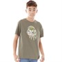 Kangaroo Poo Jungen T-Shirts Khaki