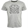 Kangaroo Poo Heren VW T-shirts Gemeleerd Grijs