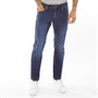 Kangaroo Poo Herre Fit Denim Jean Jeans Med Lige Ben Blå