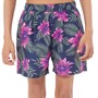 Kangaroo Poo Shorts de Bain Tropical Print Garçon Multicolore