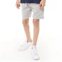 Kangaroo Poo Jongens Jersey shorts Gemeleerd Lichtgrijs