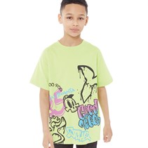 Kangaroo Poo Drenge T-shirts Limegrøn