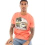 Kangaroo Poo T-Shirts VW California The Golden State Homme Corail