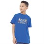 Kangaroo Poo T-Shirts Garçon Bleu Roi