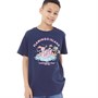 Kangaroo Poo Boys Flamingo Island T-Shirt Navy