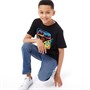 Kangaroo Poo Kids VW Paint Drip Van T-Shirt Black