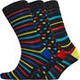 Kangaroo Poo Mens Three Pack Socks Multi