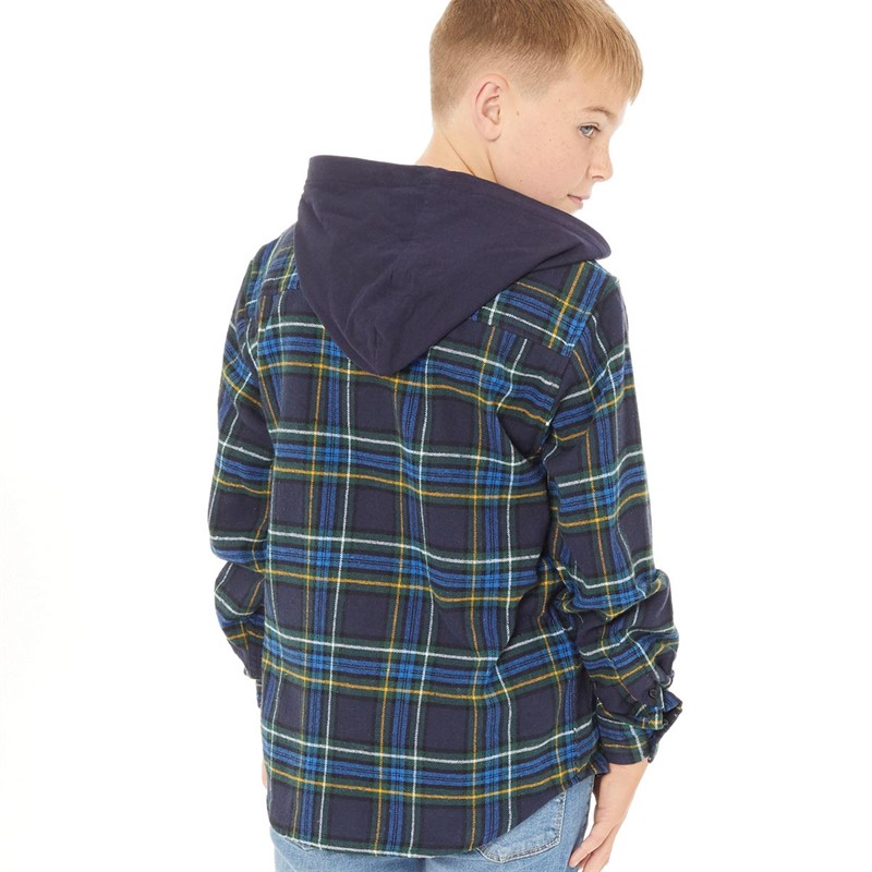 Boys hot sale hooded shirt