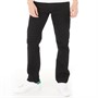 Kangaroo Poo Mens Straight Fit Denim Jeans Black