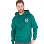 Kangaroo Poo Mens Printed Hoodie Alpine Green