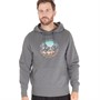 Kangaroo Poo Sweats à Capuche Mountain Homme Anthracite Chiné