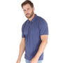 Kangaroo Poo Mens Pique Polo Shirt Dark Denim