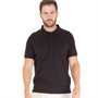 Kangaroo Poo Mens Pique Polo Shirt Jet Black
