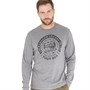 Kangaroo Poo Mens VW Long Sleeve Top Charcoal Marl