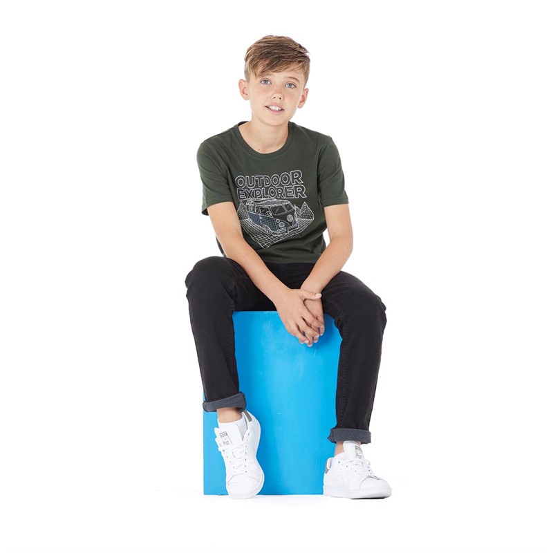 Kangaroo Poo Boys VW T-Shirt Khaki