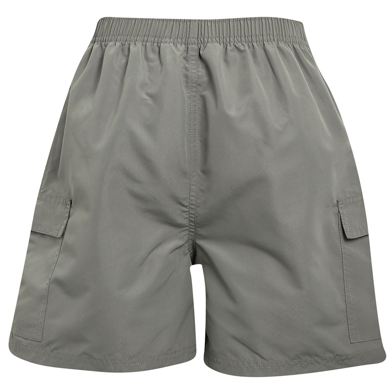 Kangaroo Poo Boys Cargo Swim Shorts Grey