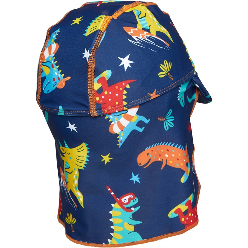 Kangaroo Poo Infant Boys Sun Suit And Sun Hat Multi