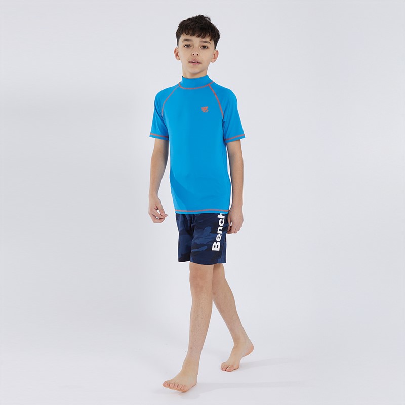 thumbnail image 2 of City Threads Baby Boys' Watercolor Rashguard - Long Sleeve UPF 50+ Swim Shirt, Navy 12-18 Months 2 of 12