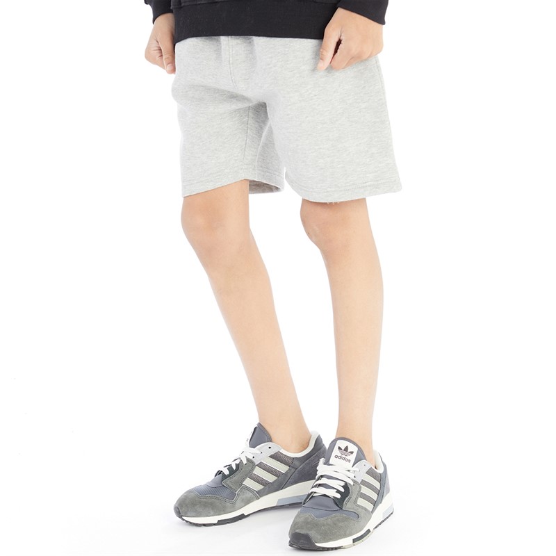 Kangaroo Poo Boys Fleece Shorts Grey Marl