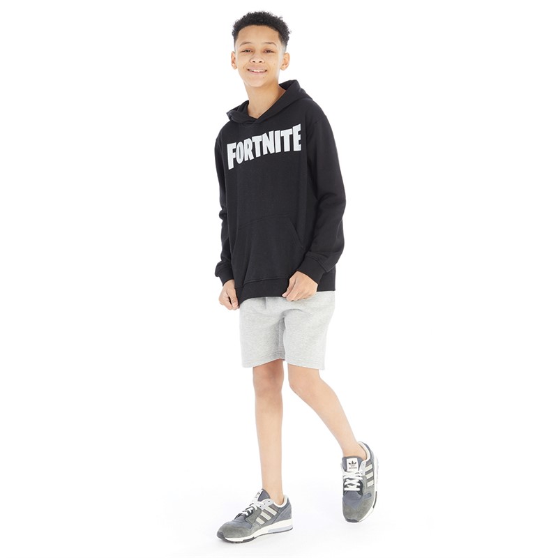 Kangaroo Poo Boys Fleece Shorts Grey Marl