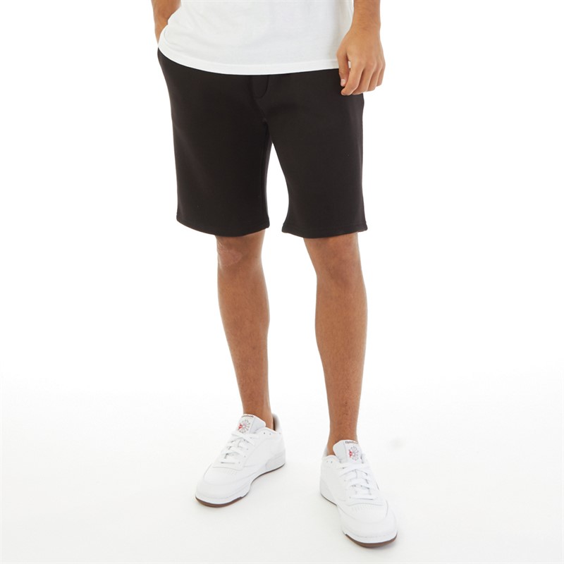 Kangaroo Poo Mens Fleece Shorts Black