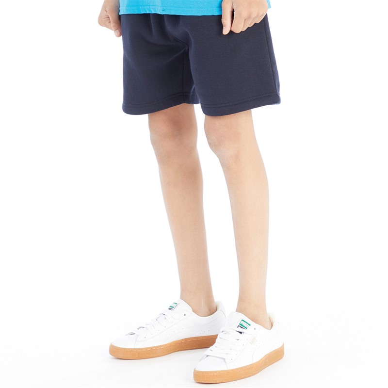 Kangaroo Poo Boys Fleece Shorts Navy