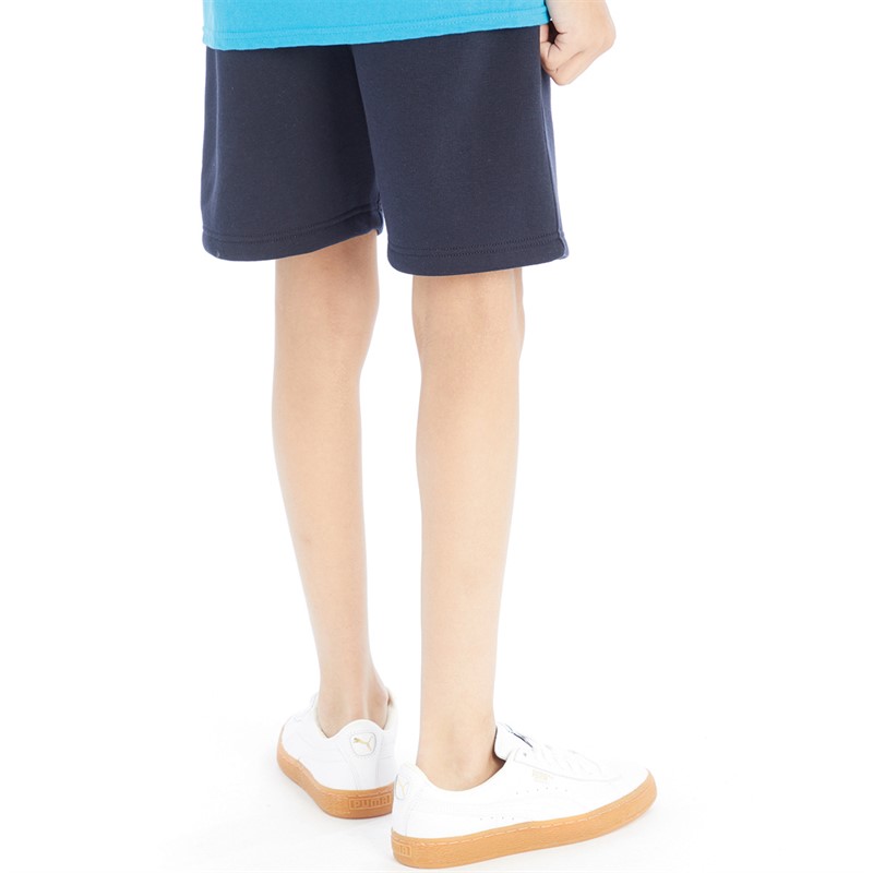 Kangaroo Poo Boys Fleece Shorts Navy