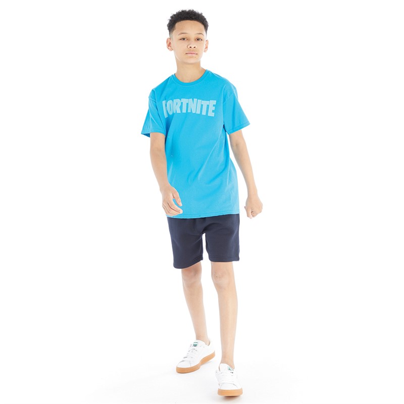 Kangaroo Poo Boys Fleece Shorts Navy