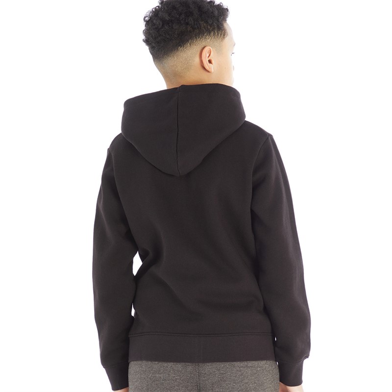 Buy Kangaroo Poo Boys Zip-Through Hoodie Black