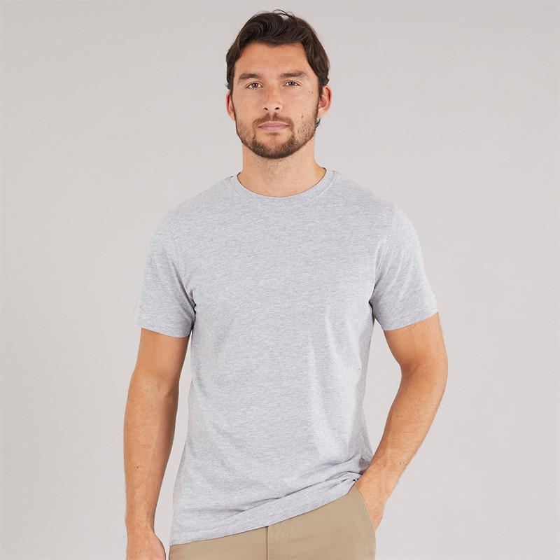 Kangaroo Poo Mens Three Pack T-Shirts Black/White/Grey Marl