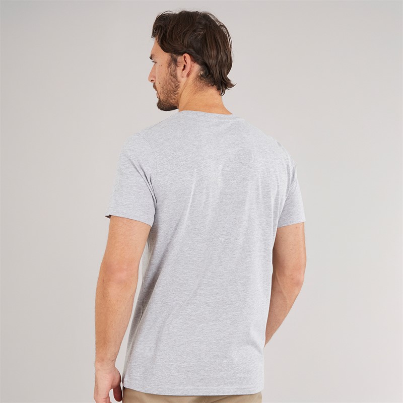 Kangaroo Poo Mens Three Pack T-Shirts Black/White/Grey Marl