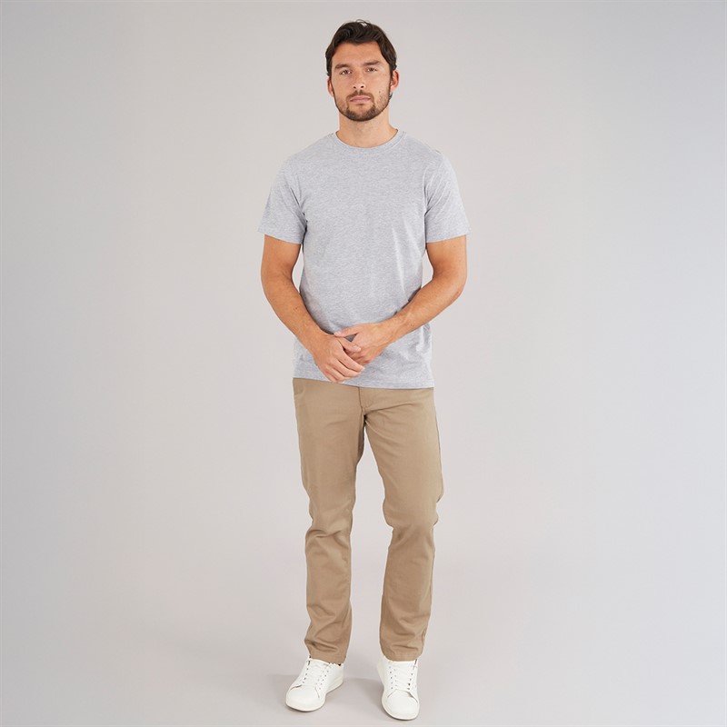 Kangaroo Poo Mens Three Pack T-Shirts Black/White/Grey Marl