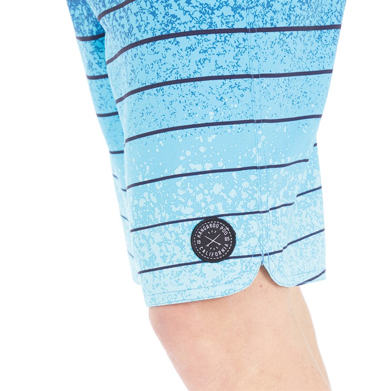 Kangaroo Poo Mens Board Short Blue/Aqua