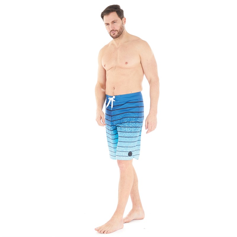 Kangaroo Poo Mens Board Short Blue/Aqua