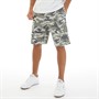 Kangaroo Poo Mens Jersey Camo Shorts Grey Camo