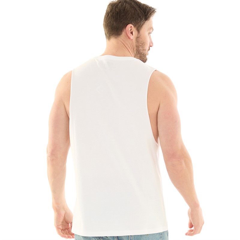 Kangaroo Poo Mens Tank Vest White