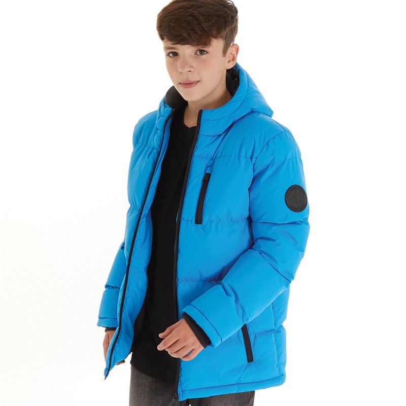 Kangaroo Poo Boys Padded Jacket Blue