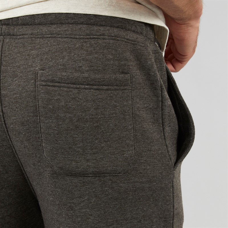 Kangaroo Poo Mens Open Hem Joggers Charcoal Marl