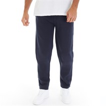 Kangaroo Poo Mens Open Hem Joggers Navy