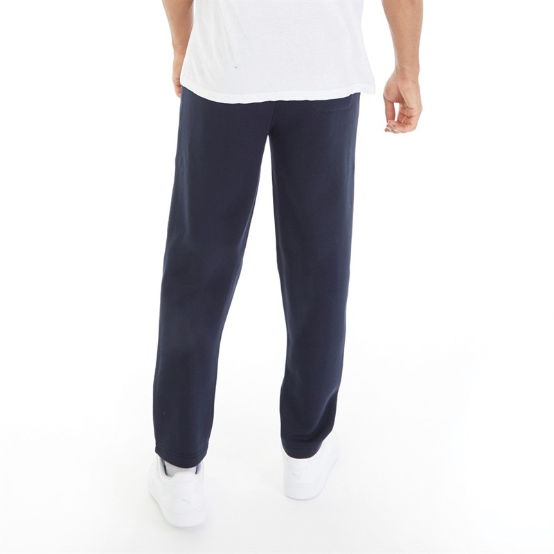 Kangaroo Poo Mens Open Hem Joggers Navy