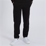 Kangaroo Poo Mens Open Hem Joggers Black