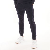 Kangaroo Poo Mens Regular Fit Cuffed Fleece Joggers Navy